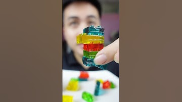 Kẹo dẻo xếp hình #shorts #food #mukbang